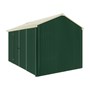 Handi-Heritage Shed H4 3.96X2.52 Roof:Primrose Wall:Caulfield Green Front/Rear Double Door