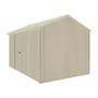 Handi-Heritage Shed H4 3.96X2.52 Roof:Primrose Wall:Merino Front/Rear Double Door