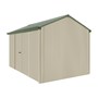 Handi-Heritage Shed H4 3.96X2.52 Roof:Rivergum Wall:Merino Front/Rear Double Door