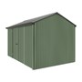 Handi-Heritage Shed H4 3.96X2.52 Roof:Slate Grey Wall:Rivergum Front/Rear Double Door