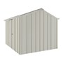 Handi-Hilander Garden Shed HH2 3.25x2.63m Gutter Side Door Off White