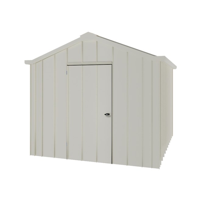 Handi-Hilander Garden Shed HH2 3.25x2.63m Gable End Door Off White