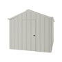 Handi-Hilander Garden Shed HH4 4.00x2.63m Gable End Door Off White