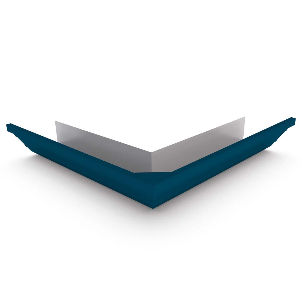 HK Gutter External Mitre Mountain Blue