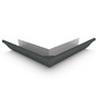 HK Gutter External Mitre Slate Grey