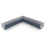 HK Gutter Internal Mitre Dark Stone