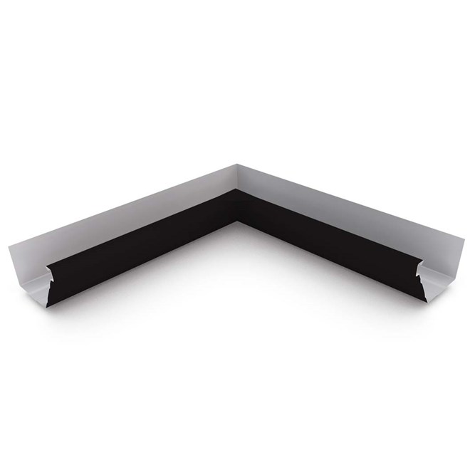 HK Gutter Internal Mitre Ebony