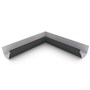 HK Gutter Internal Mitre Gun Metal Grey