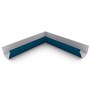 HK Gutter Internal Mitre Mountain Blue