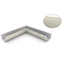 HK Gutter Internal Mitre Slotted Moss Vale Sand