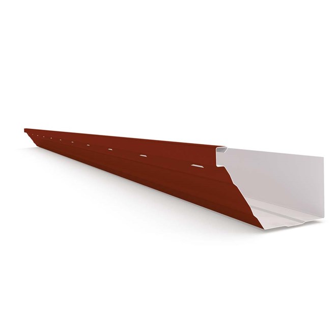HK Gutter Slotted Heritage Red
