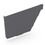 HK Gutter Stop End Left Hand Granite