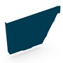 HK Gutter Stop End Left Hand Mountain Blue
