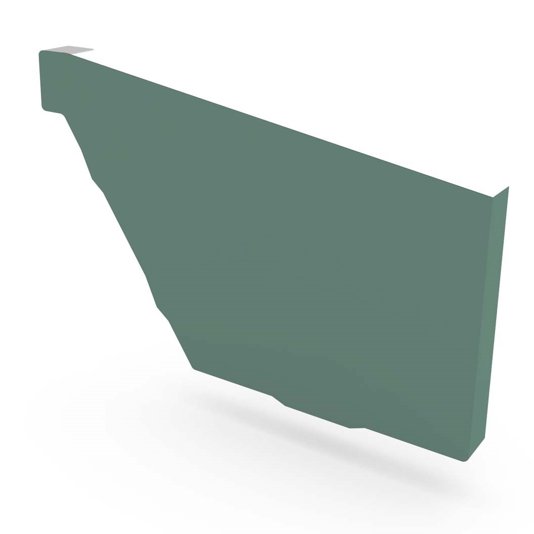 HK Gutter Stop End Right Hand Rivergum