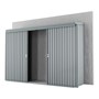 Handi-Locker Wall Mount Shed Zinc/Al