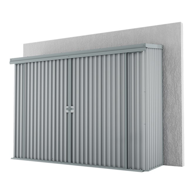 Handi-Locker Wall Mount Shed Zinc/Al