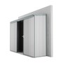 Handi-Locker Wall Mount Shed Off White