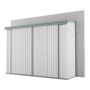 Handi-Locker Wall Mount Shed Off White