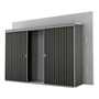 Handi-Locker Wall Mount Shed Slate Grey