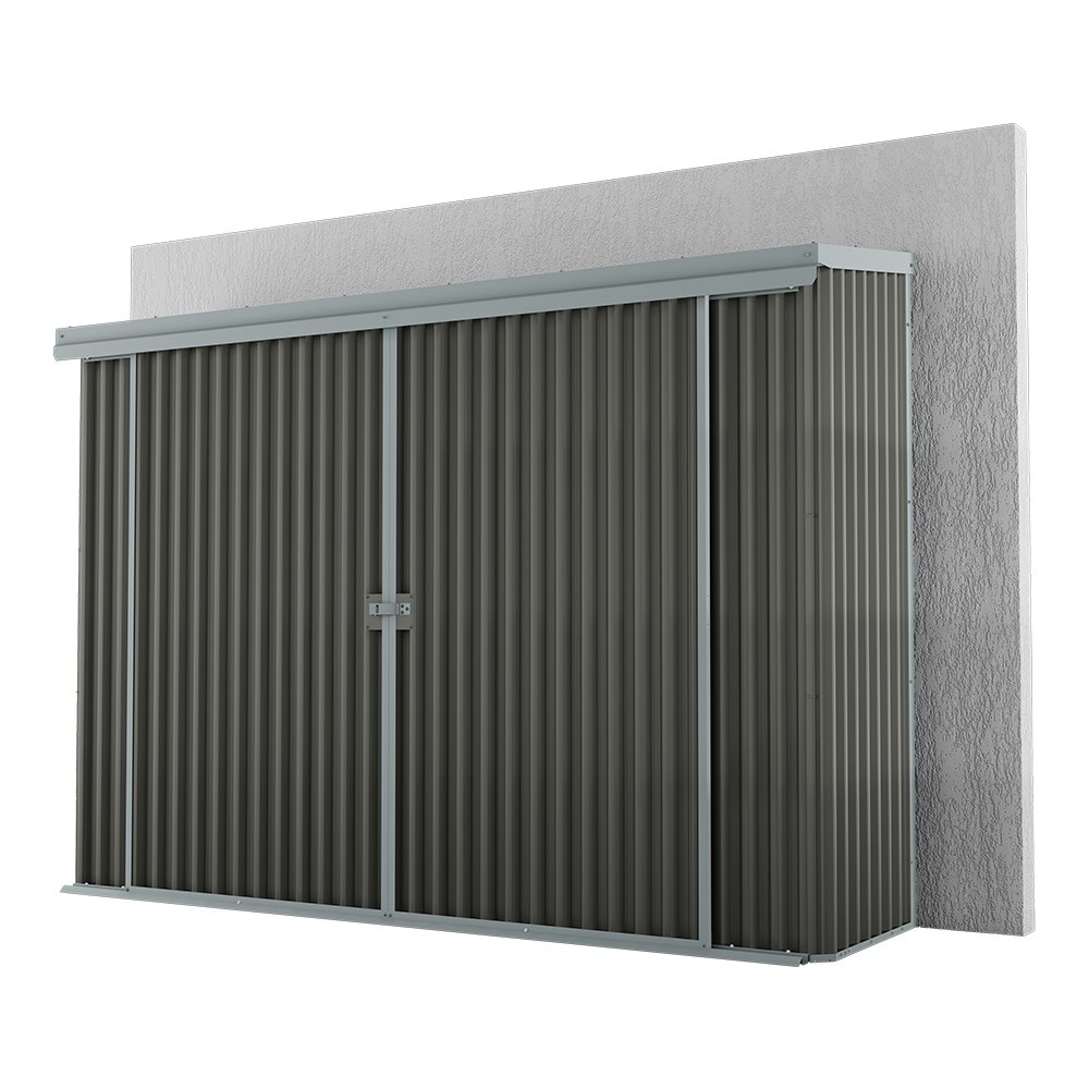 Handi-Locker Wall Mount Shed Slate Grey