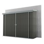 Handi-Locker Wall Mount Shed Slate Grey