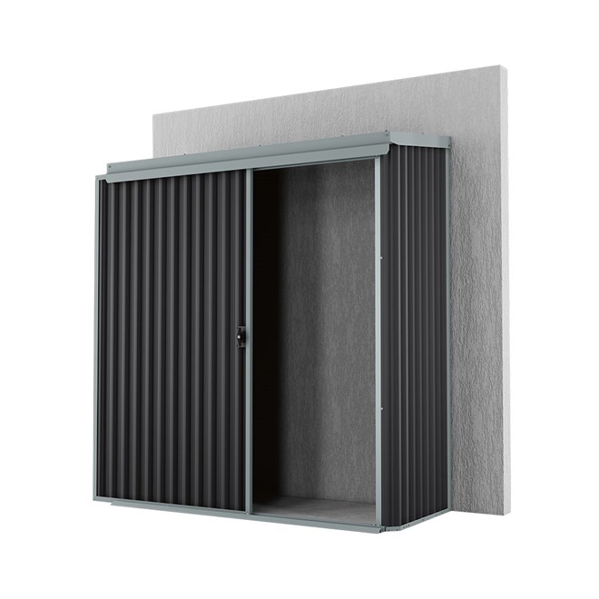 Handi-Mate Wall Mount HM1 Shed Gun Metal Grey