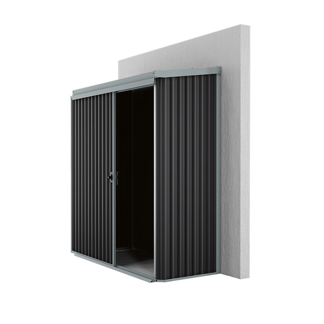 Handi-Mate Wall Mount HM1 Shed Gun Metal Grey