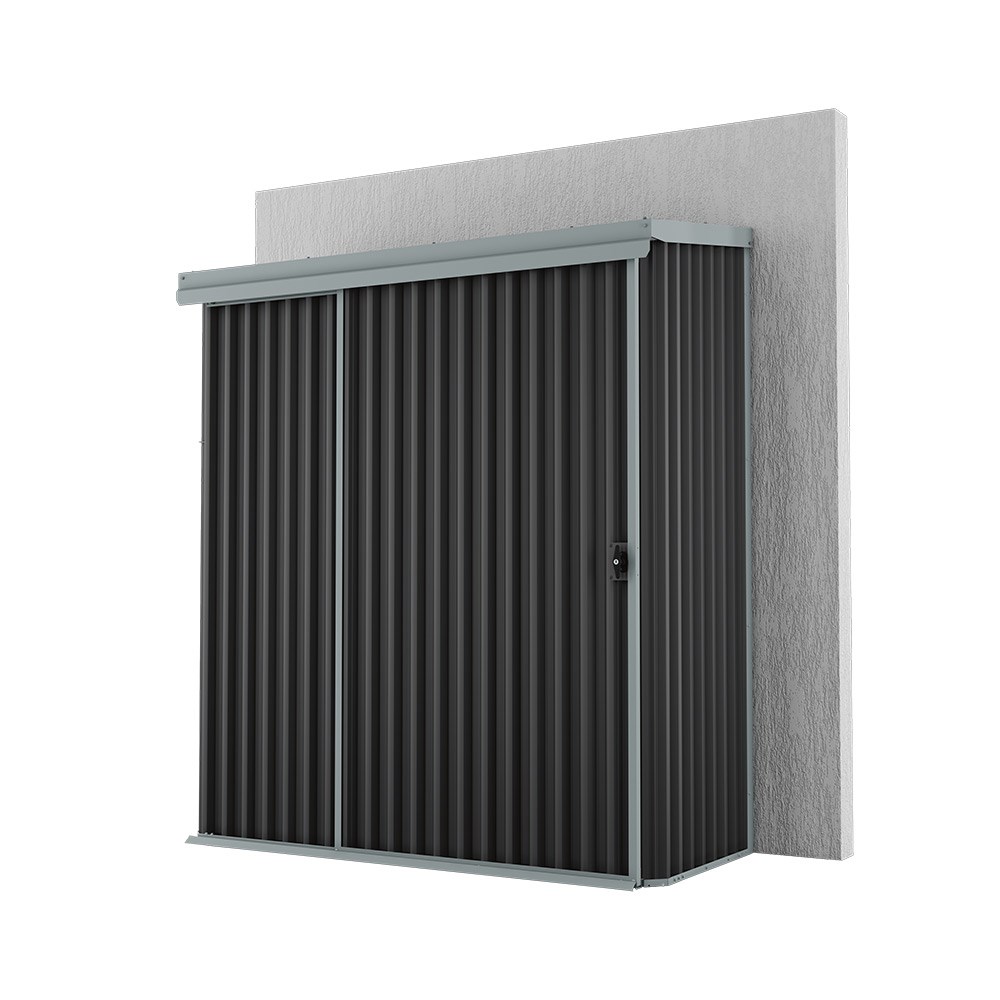 Handi-Mate Wall Mount HM1 Shed Gun Metal Grey