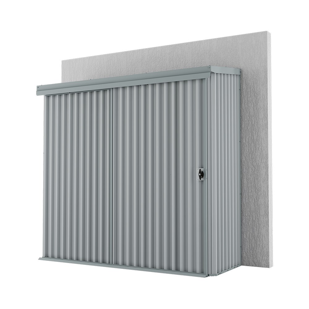 Handi-Mate Wall Mount HM3 Shed Zinc/Al