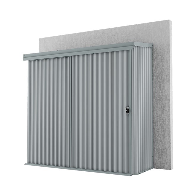Handi-Mate Wall Mount HM3 Shed Zinc/Al