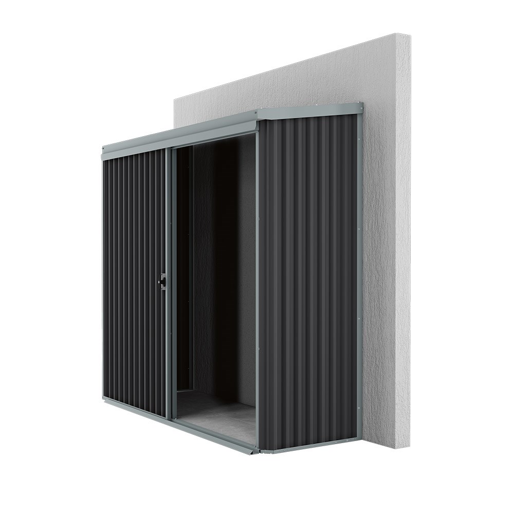 Handi-Mate Wall Mount HM3 Shed Gun Metal Grey