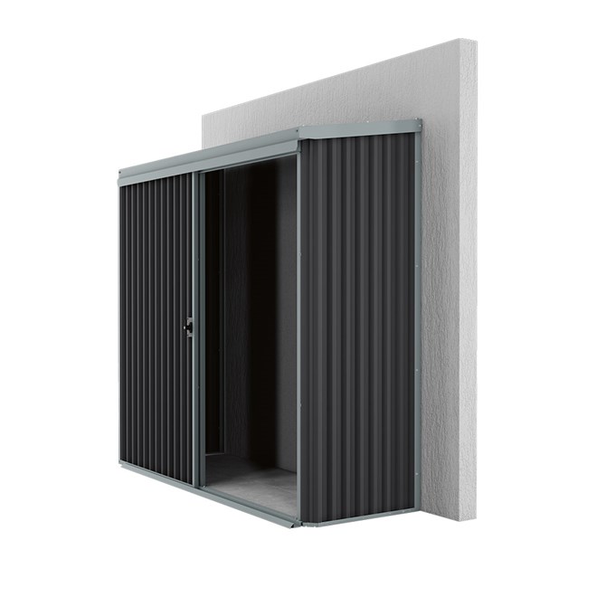 Handi-Mate Wall Mount HM3 Shed Gun Metal Grey