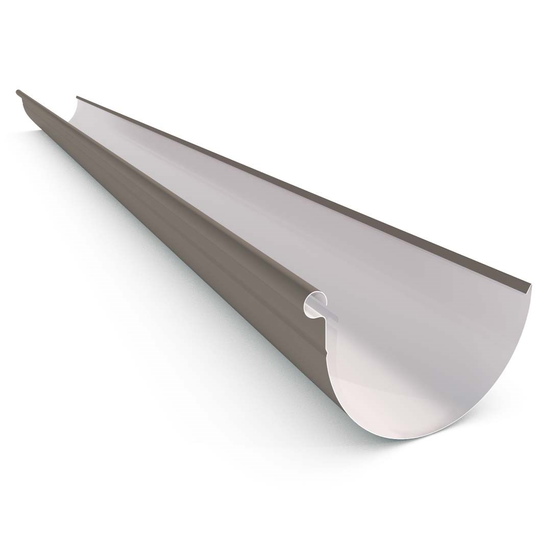 Half Round Gutter Driftwood