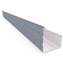 Hi-Square Gutter Slotted Armour Grey
