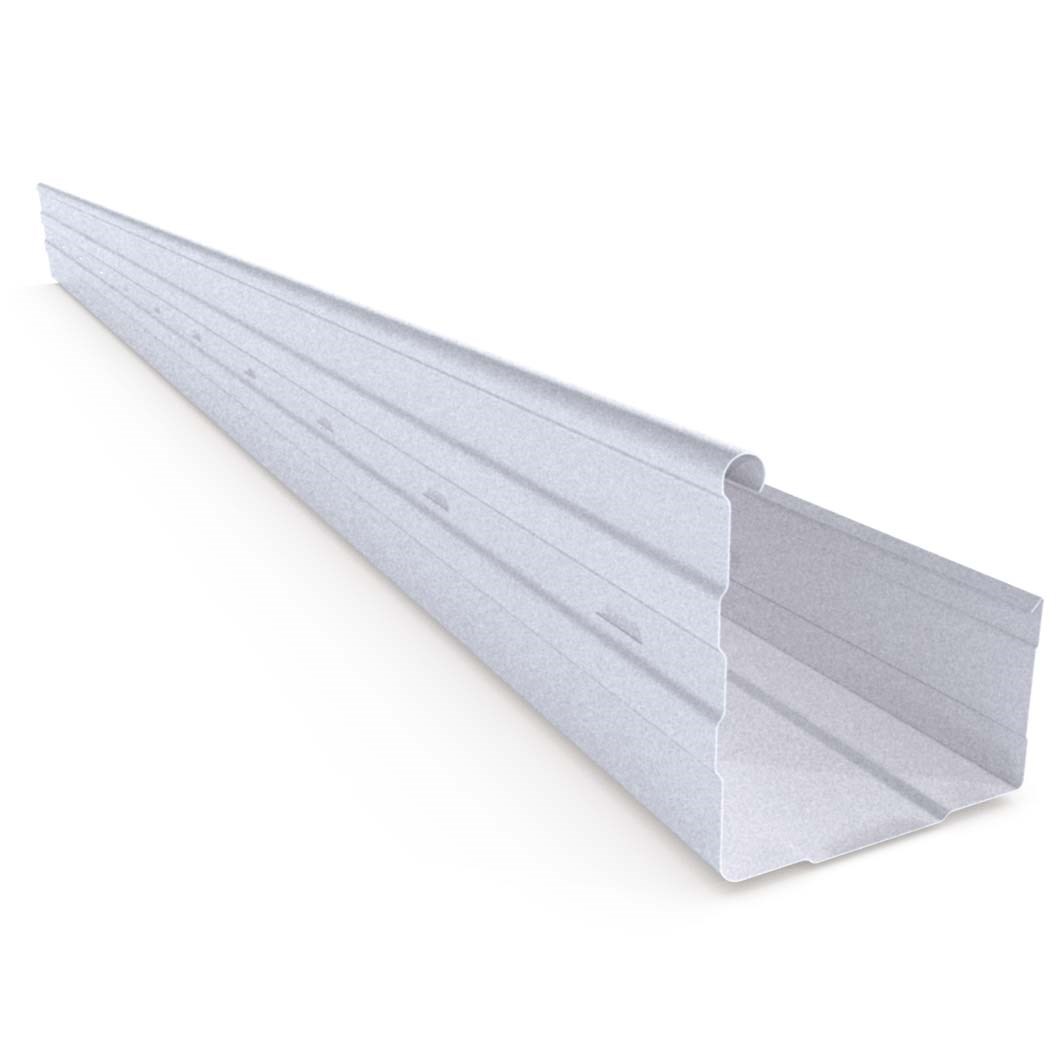Hi-Square Gutter Slotted Zinc/Aluminium