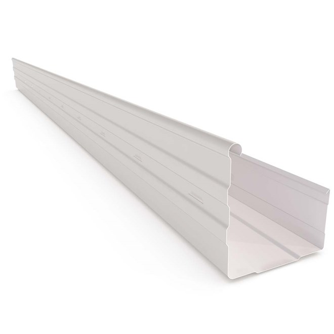 Hi-Square Gutter Slotted Gull Grey