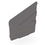 Hi-Square Gutter Stop End Left Hand Cobblestone