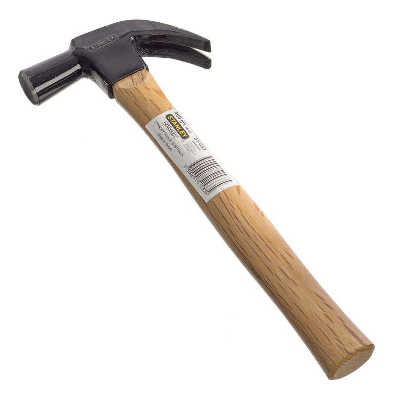 Stanley 450g Hercules Timber Claw Hammer