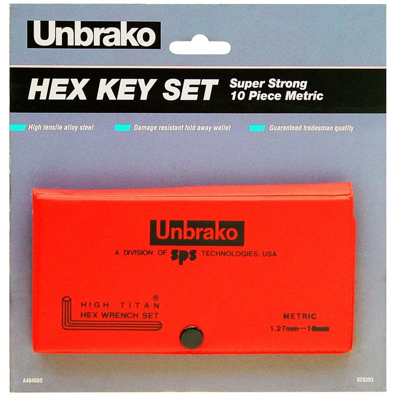 Hex Key Set Metric