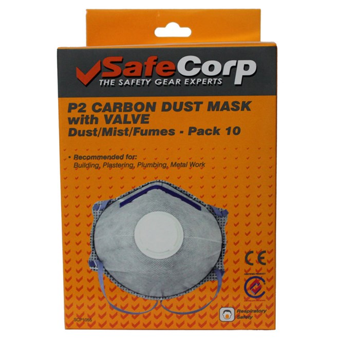 SafeCorp P2V Carbon Dust Mast with Valve 10 Pack