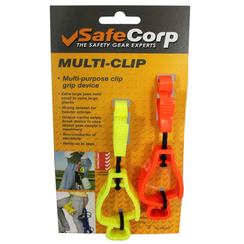 SafeCorp Multipurpose Clip 2 Pack