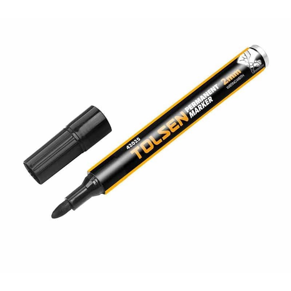 Tolsen Black Permanent Marker