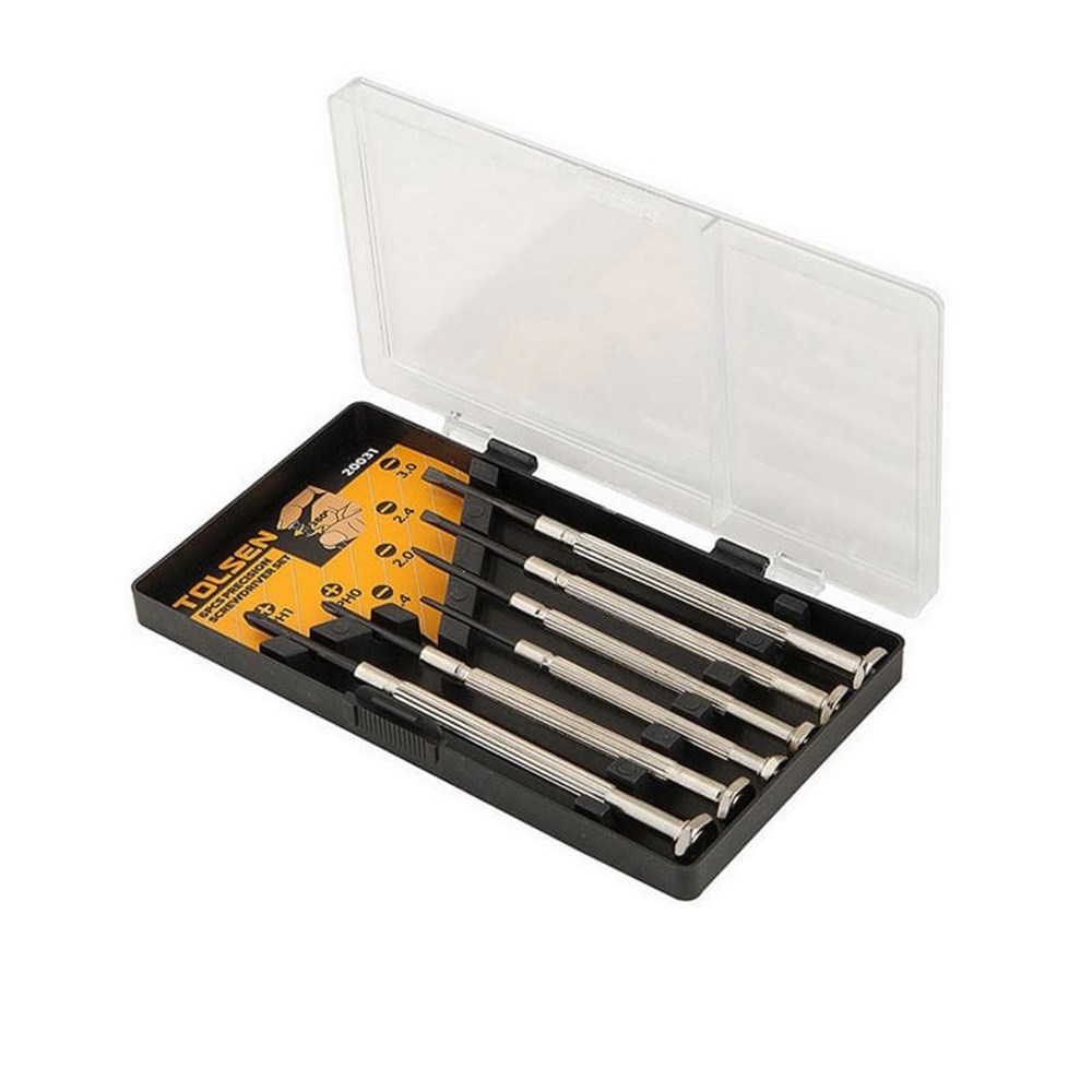 Tolsen 6pc Precision Screwdriver Set