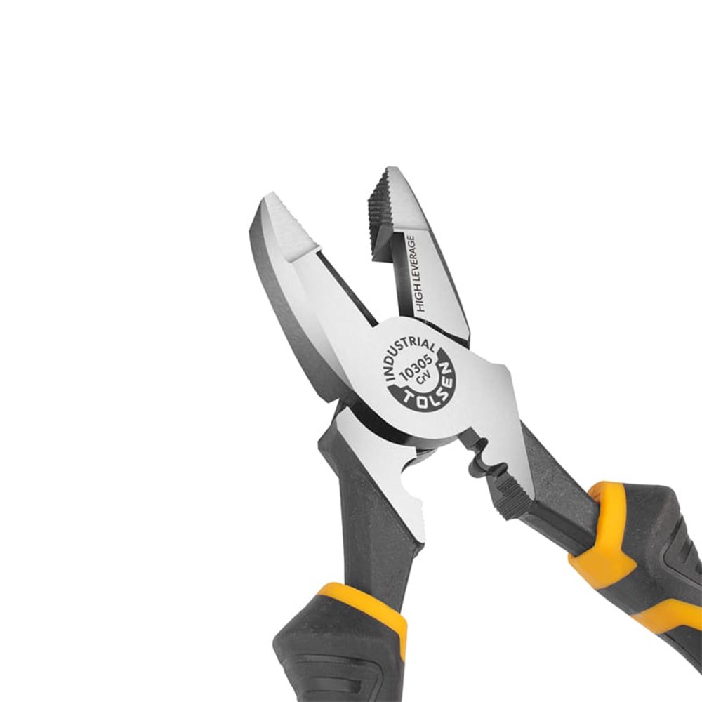 Tolsen 240mm High Leverage Linemans Pliers
