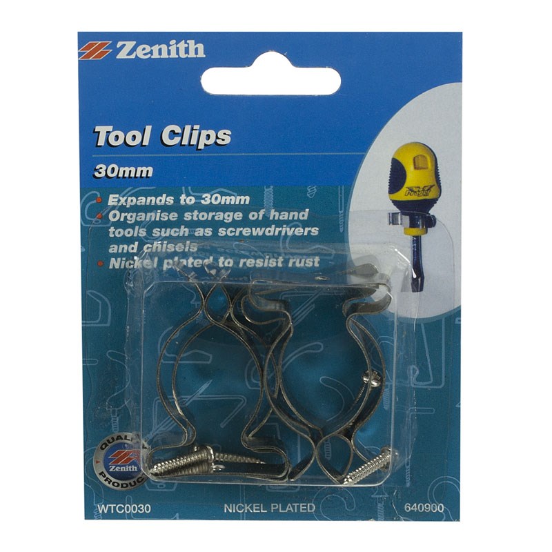 Zenith 30mm Tool Clips 4 Pack