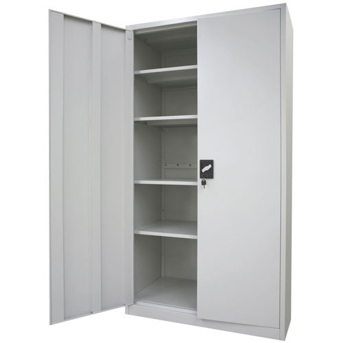 NEW Stratco 2 Door Metal Storage Cabinet eBay