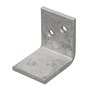 Zenith Hot Dipped Galvanised Angle Bracket 50 x 50 x 40 x 5mm M6 Hole