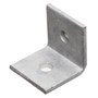 Zenith Hot Dipped Galvanised Angle Bracket 50 x 50 x 50 x 5mm M10 Hole