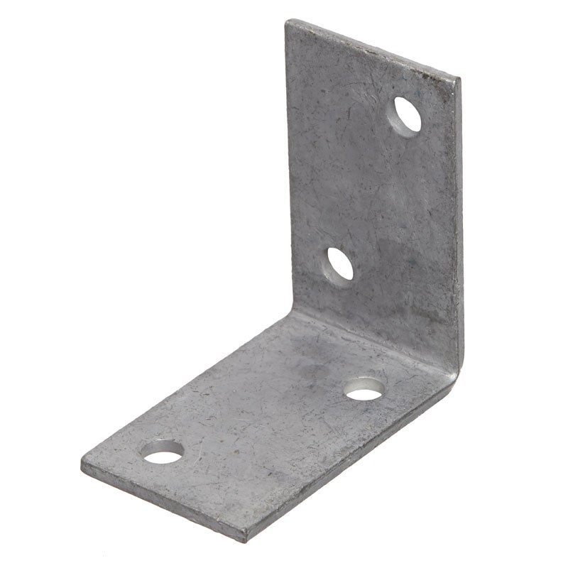 Zenith Hot Dipped Galvanised Builders Angle 60 x 60 x 35 x 3mm M6 Hole