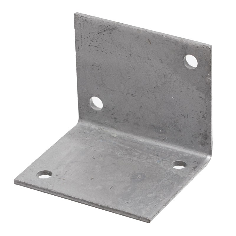 Zenith Hot Dipped Galvanised Builders Angle 60 x 60 x 70 x 3mm M6 Hole